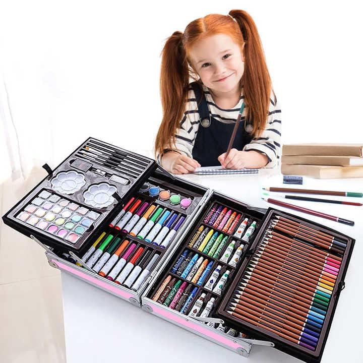 Unicorn Theme 145pcs Art Painting Box for Kids & Adults - Image 2