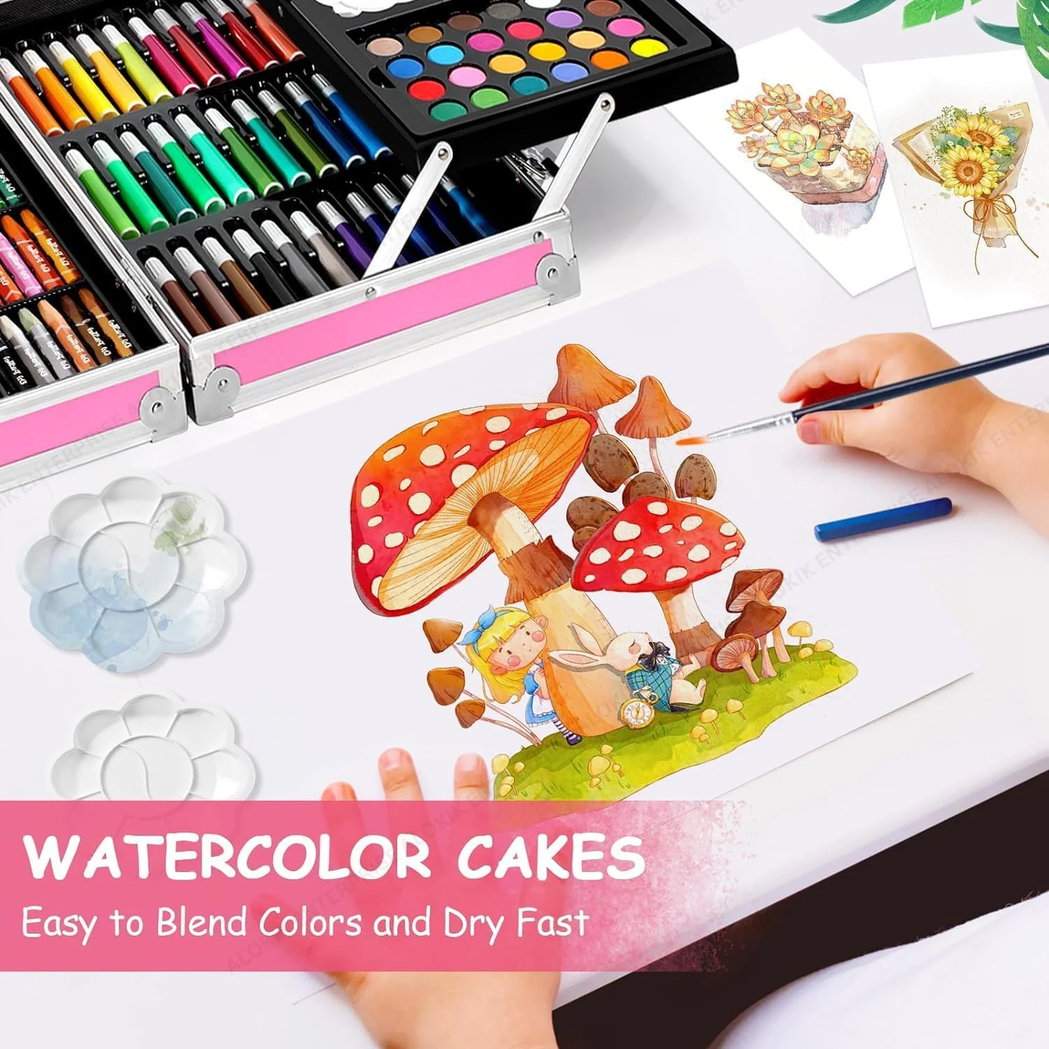 Unicorn Theme 145pcs Art Painting Box for Kids & Adults - Image 6