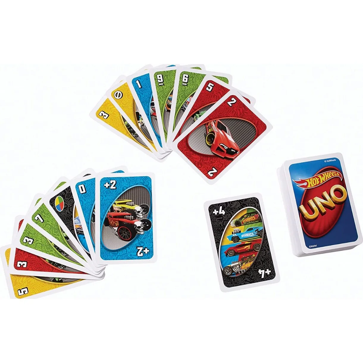 Uno Hot Wheels Theme Card Game - Image 3