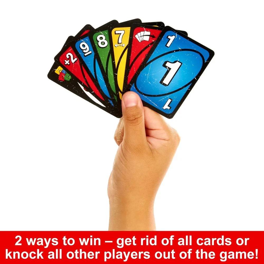 UNO Show ‘em No Mercy Card Game Tough New Rules, Endless Fun for Game Nights 168 Cards - Image 2