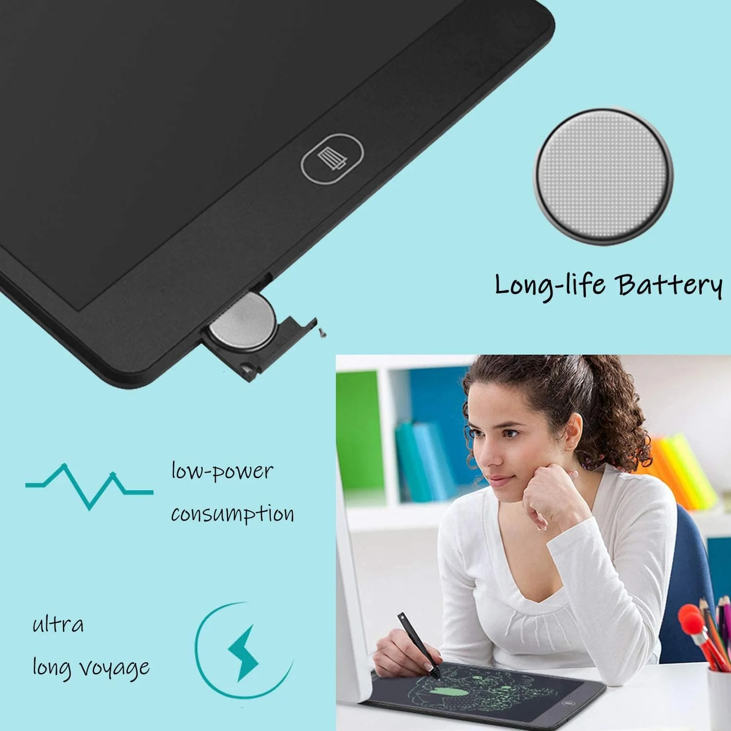 LCD Writing Tablet 12 Inch Screen - Image 6