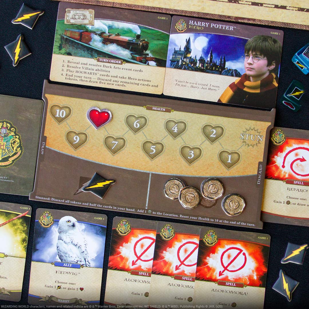 USAopoly Harry Potter Hogwarts Battle Cooperative Deck Building Card Game - Image 5
