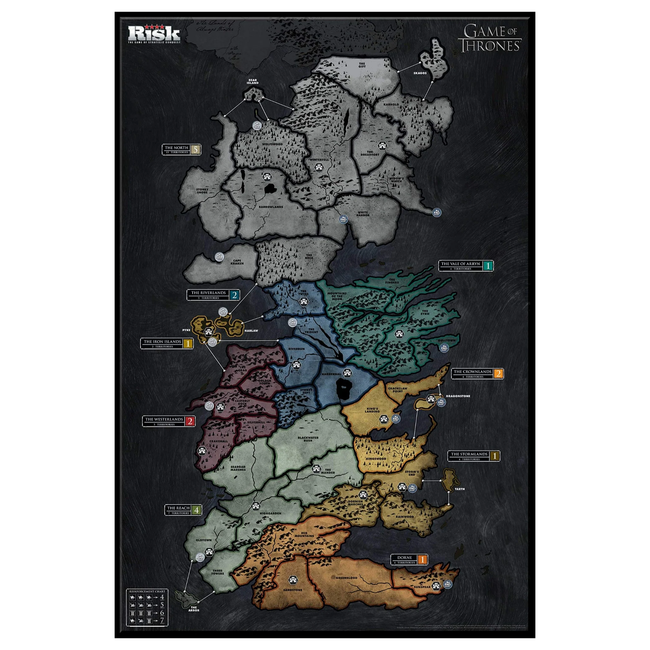 USAOPOLY Risk Game of Thrones Strategy Board Game - Image 4