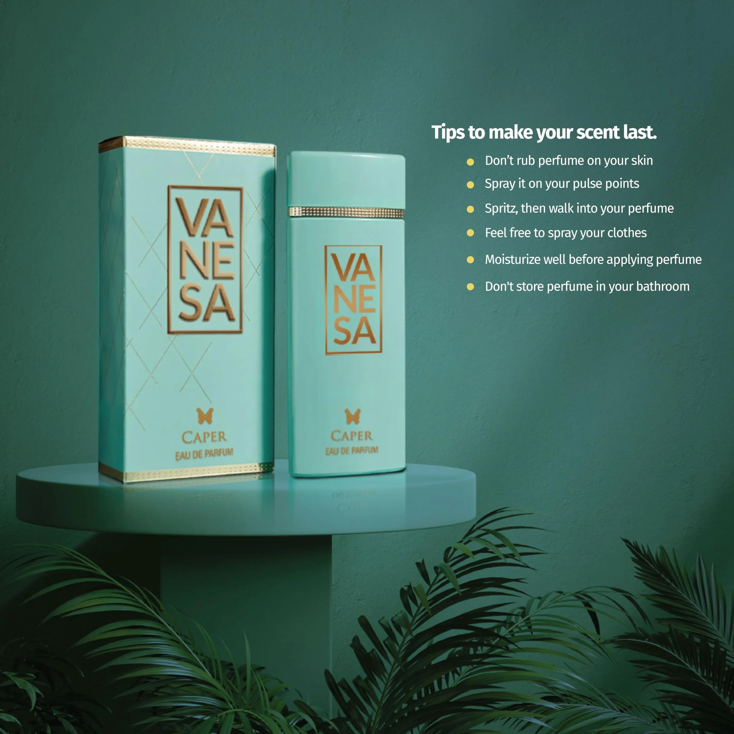 Vanesa Caper Perfume - 60ML Long Lasting Eau Da Parfum Scent for Women Long Lasting Fragrance Scent - Image 5