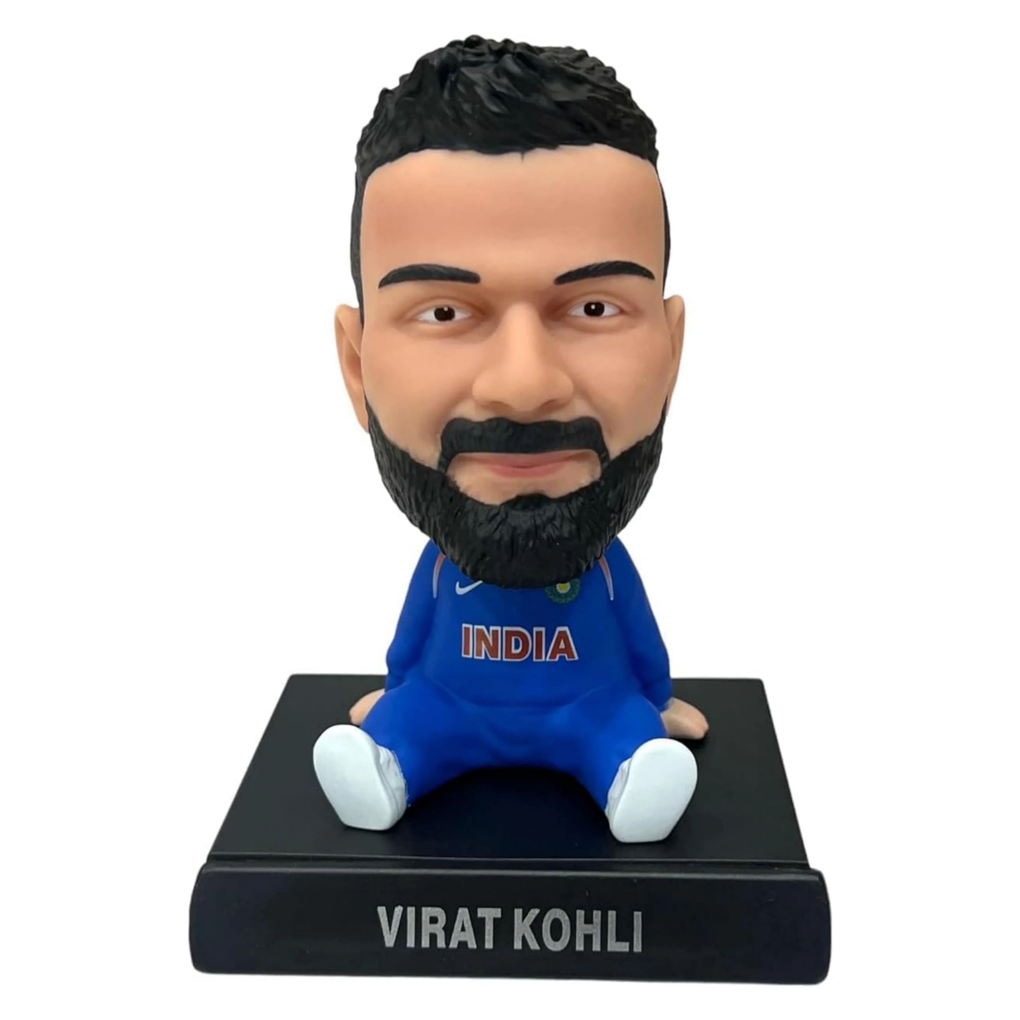 Virat Kohli Bobblehead With Mobile Holder - Image 2