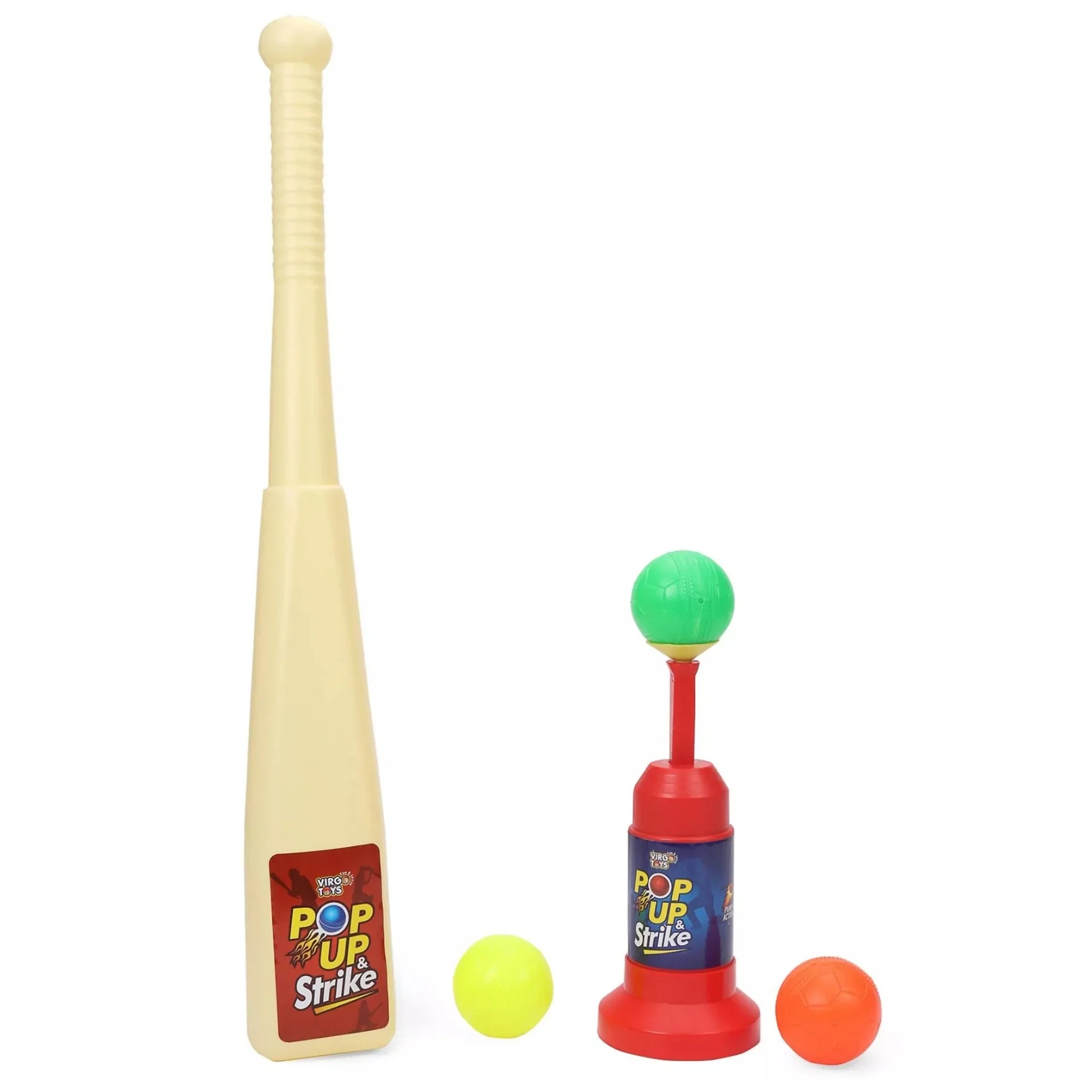 Virgo Toys Pop up and Strike Baseball Set Multicolor - Image 4
