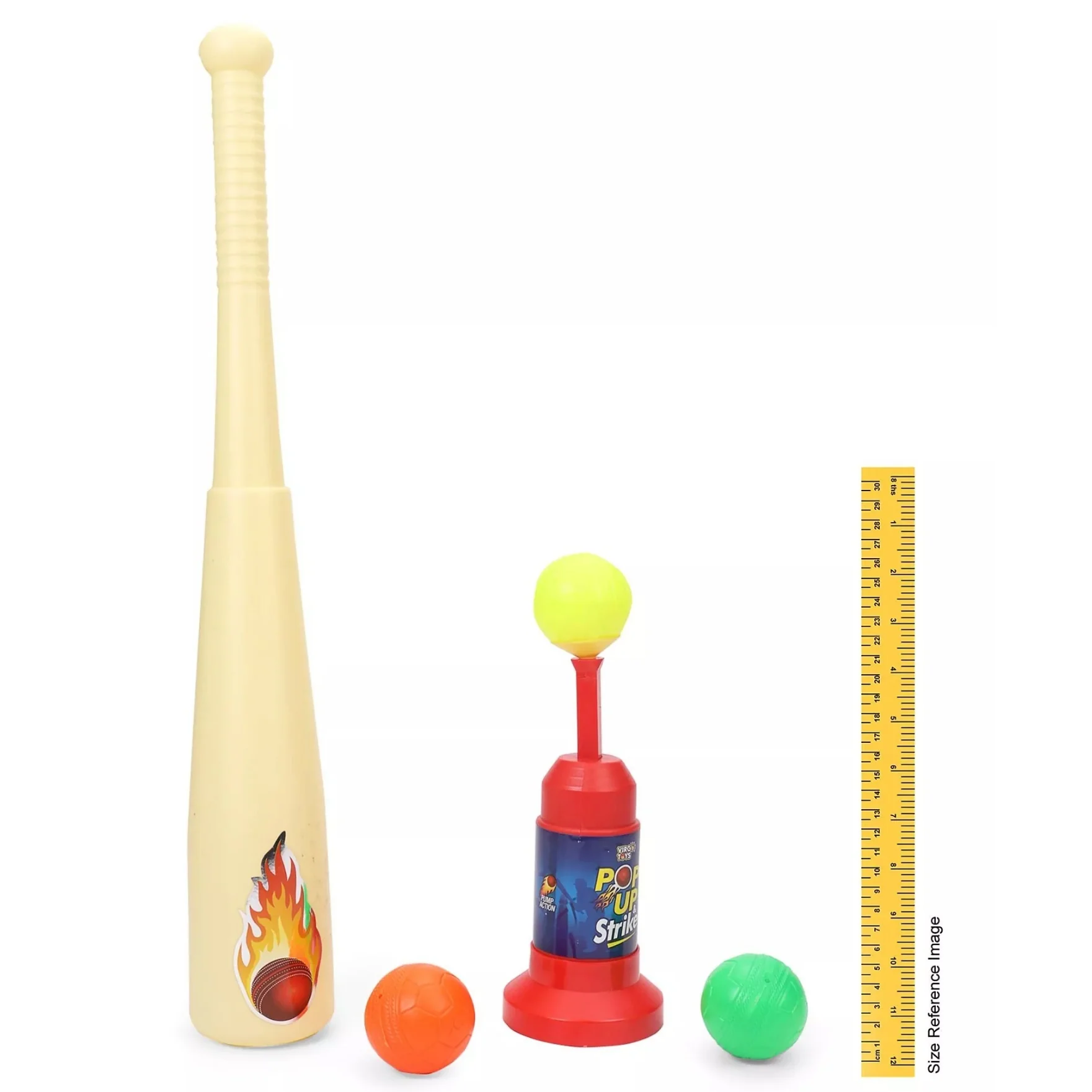Virgo Toys Pop up and Strike Baseball Set Multicolor - Image 5