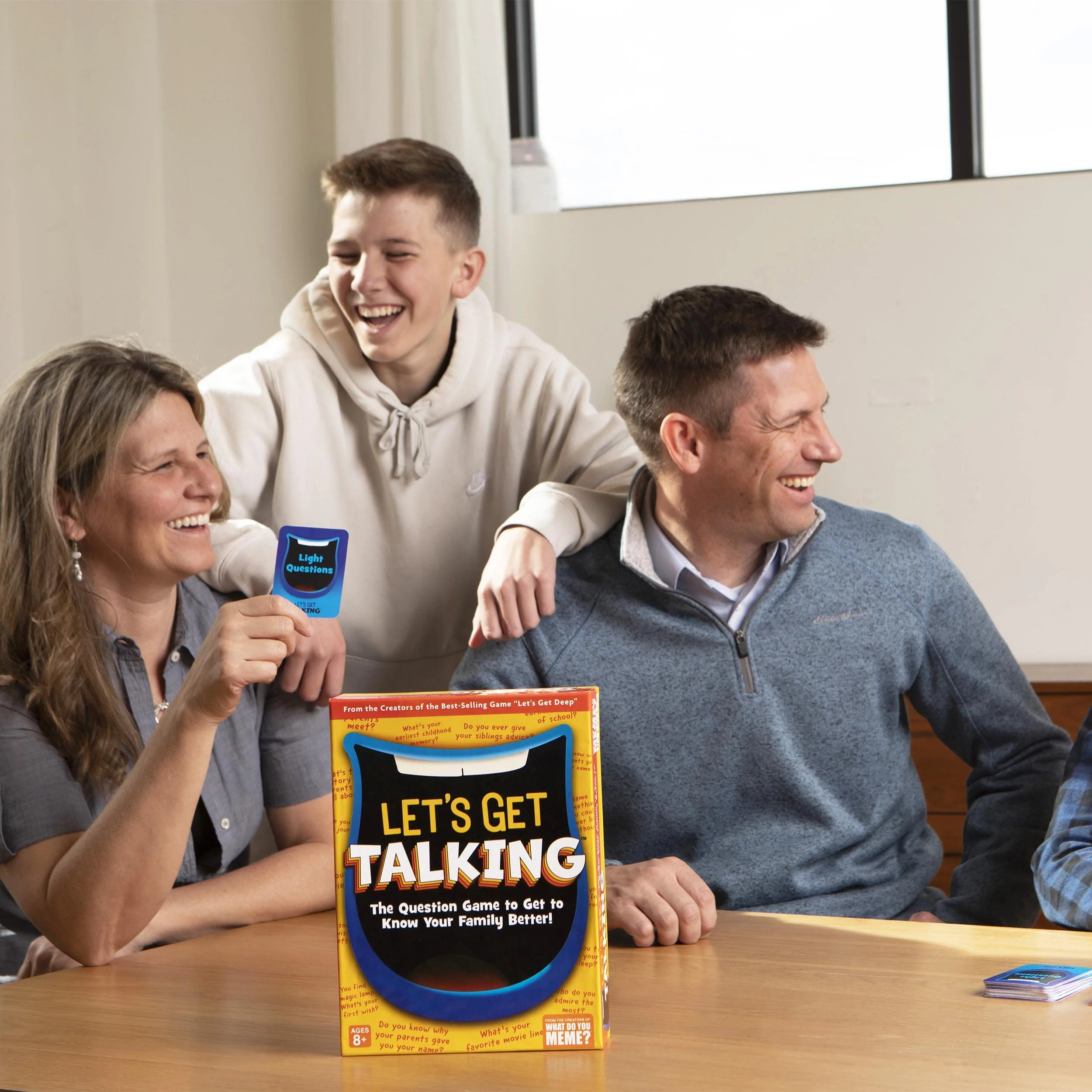WHAT DO YOU MEME? Let's Get Talking: The Question Game to Get to Know Your Family Better by Relatable, Designed for Ages 8+, Fun Kids Games for Family Game Night, Great, Includes 400 Cards - Image 4
