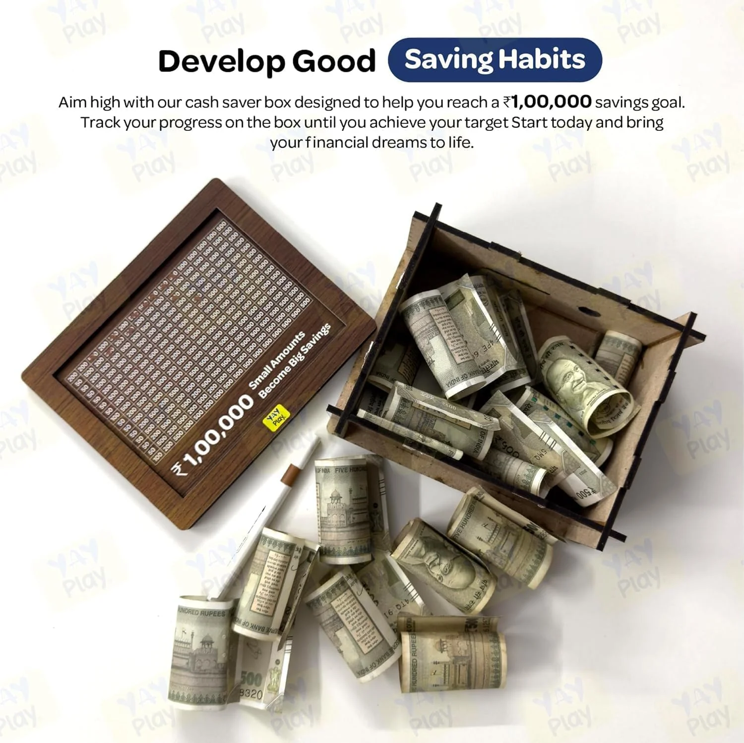Wooden Money Saving Box - Image 3