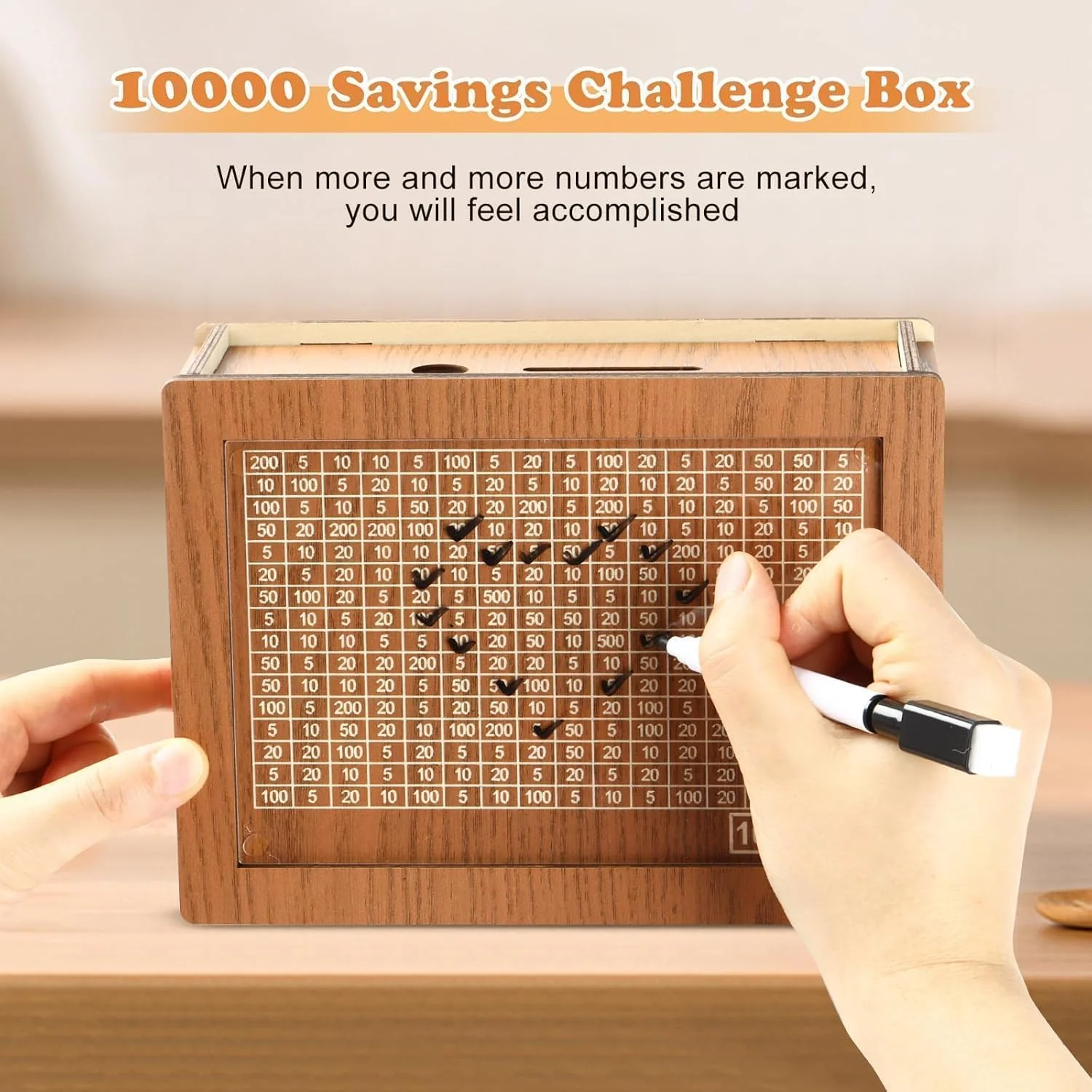 Wooden Money Saving Box - Image 4