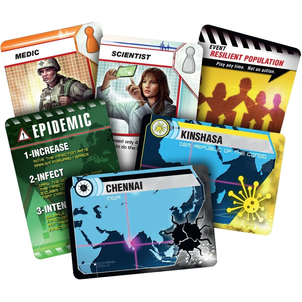 Z-Man Pandemic Board Game - A Cooperative Battle to Save Humanity Strategy Game - Image 4