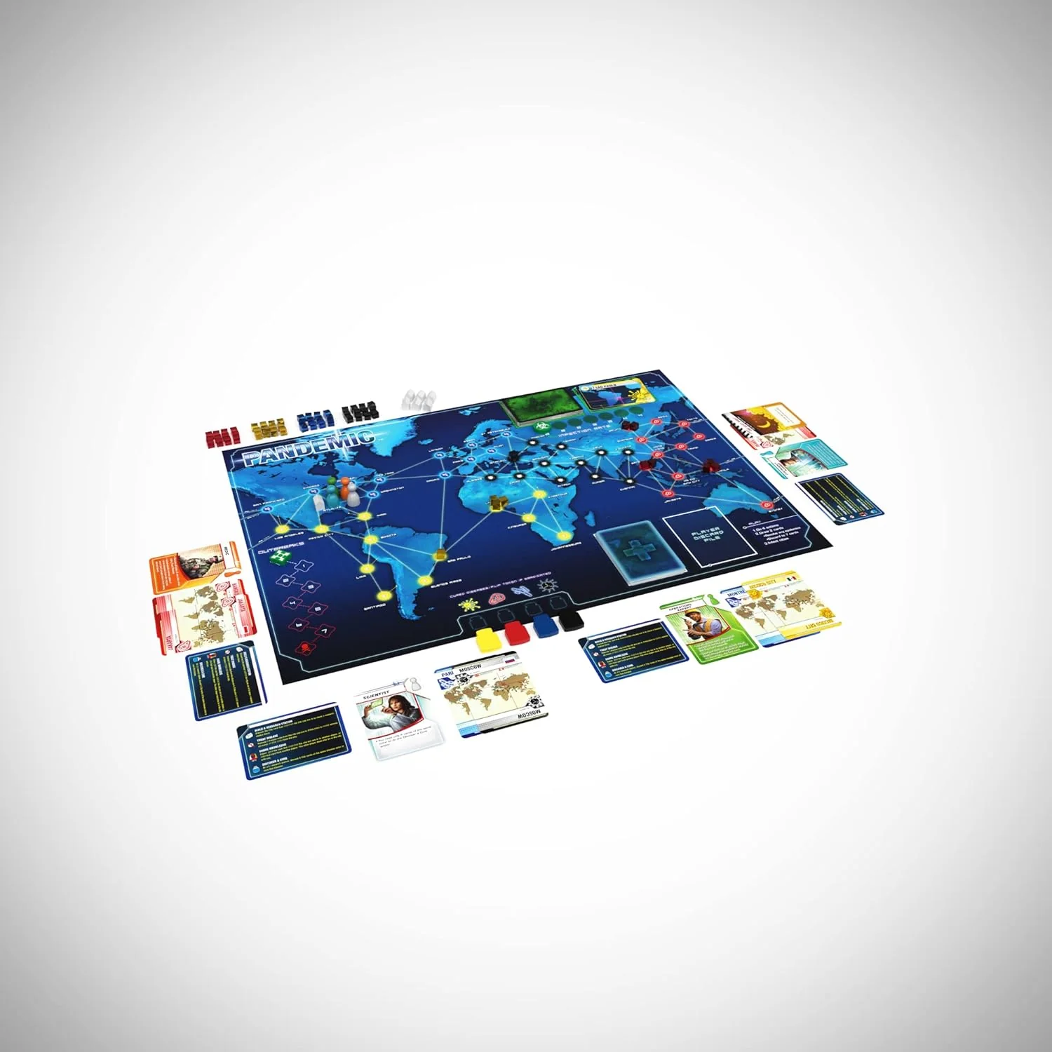 Z-Man Pandemic Board Game - A Cooperative Battle to Save Humanity Strategy Game - Image 7