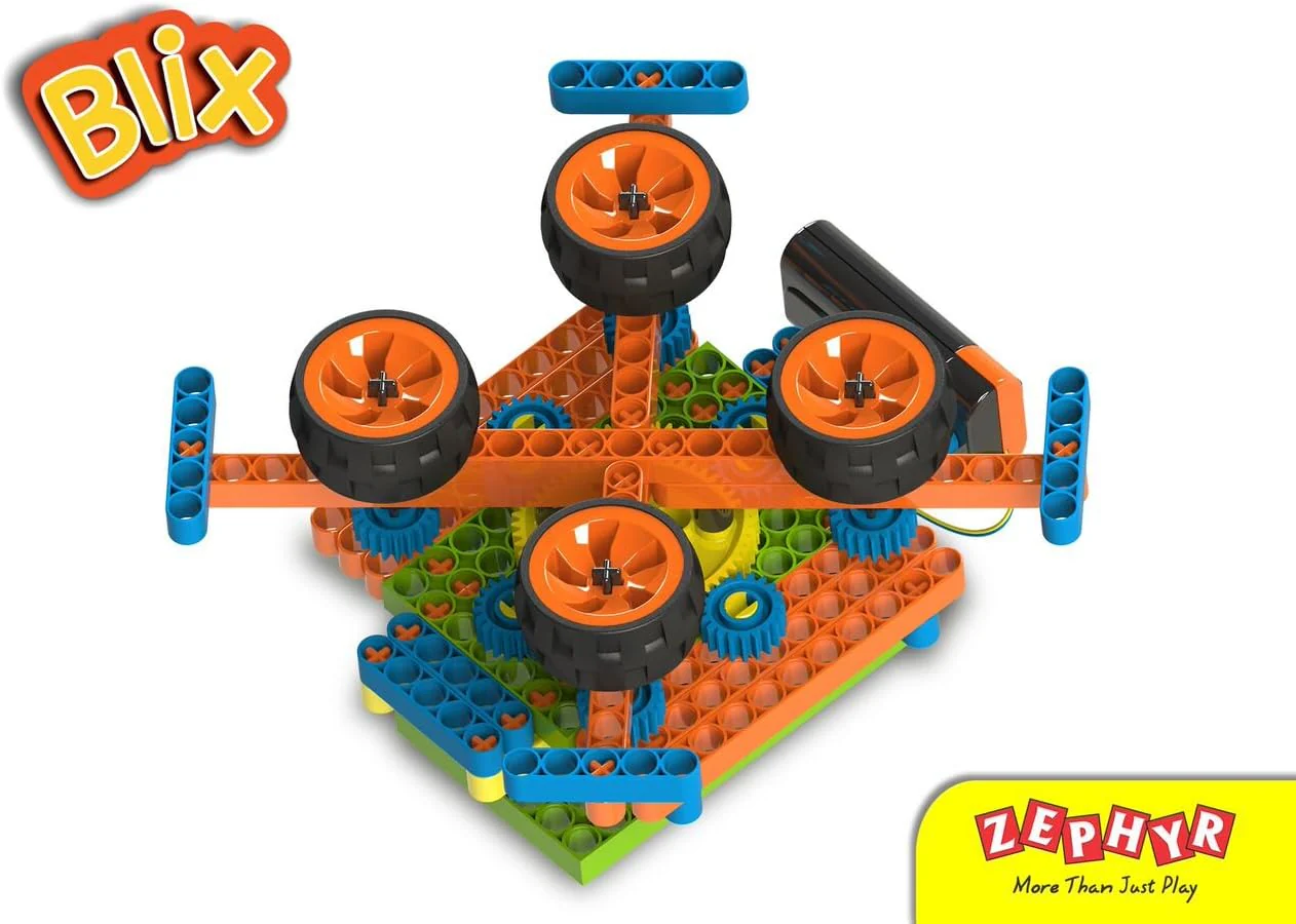 Zephyr Blix Amusement Park Educational Diy Building Block Set Construction Toys For 7+ Years - Image 10