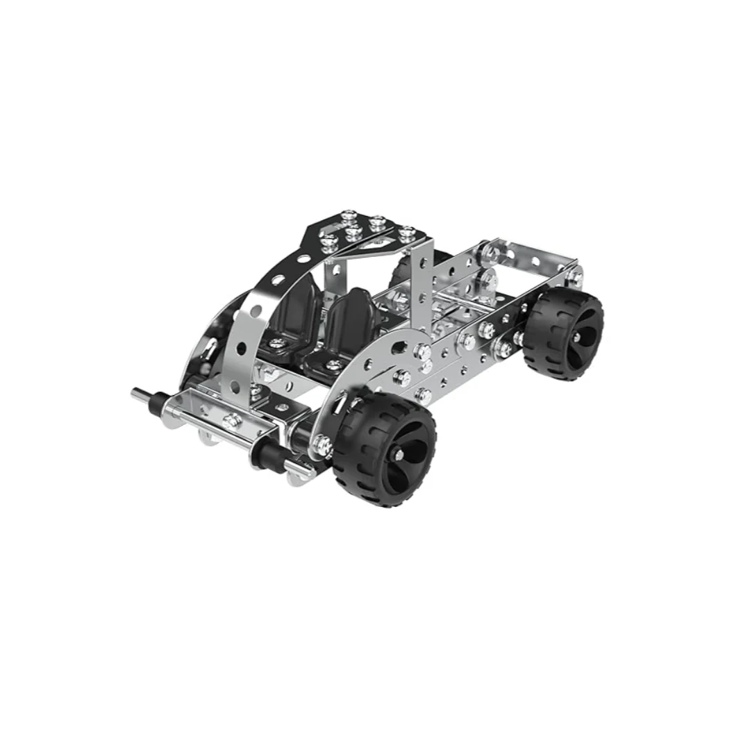 Zephyr Mechanix 202 Pcs Steel Apex Engineering System for Creative Kids - Image 3